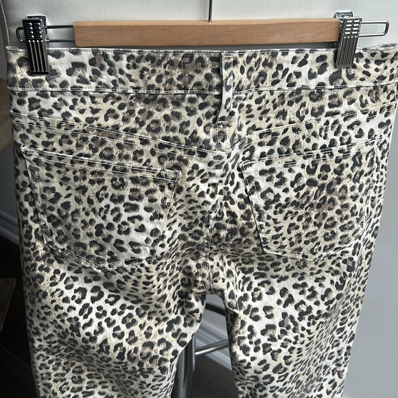 Rich & Skinny Leopard Animal Print Skinny Jeans Mid Rise Size 27 - Picture 8 of 16